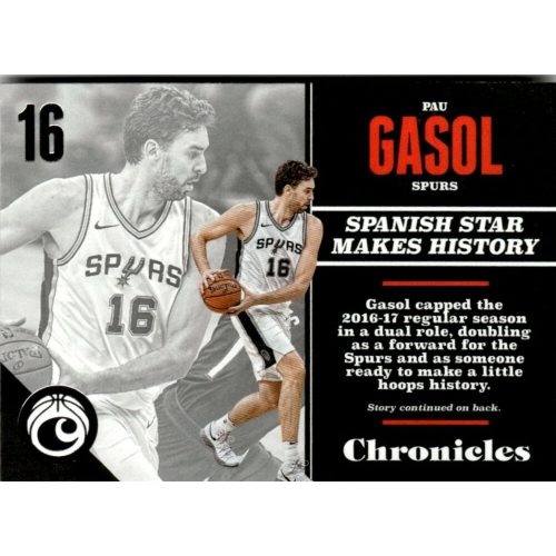 2017-18 Panini Chronicles  # 1 Pau Gasol