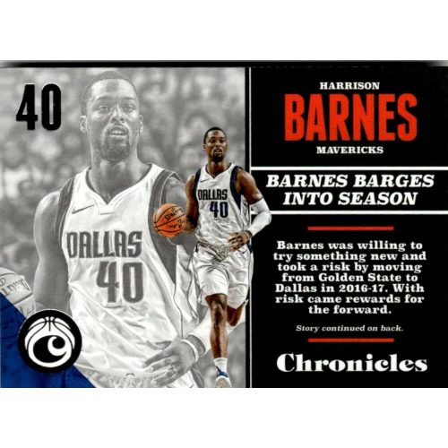 2017-18 Panini Chronicles  # 28 Harrison Barnes