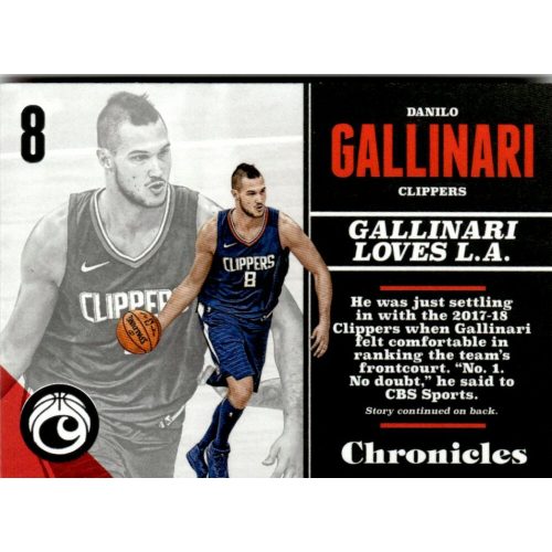 2017-18 Panini Chronicles  # 22 Danilo Gallinari