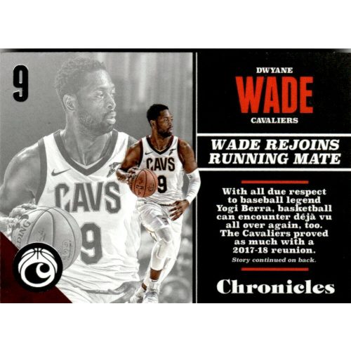 2017-18 Panini Chronicles  # 36 Dwyane Wade