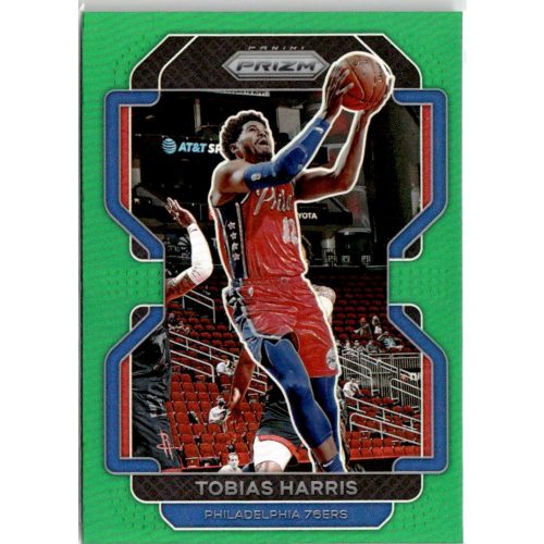 2021-22 Panini Prizm Green Prizms #145 Tobias Harris