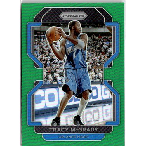 2021-22 Panini Prizm Green Prizms #253 Tracy McGrady