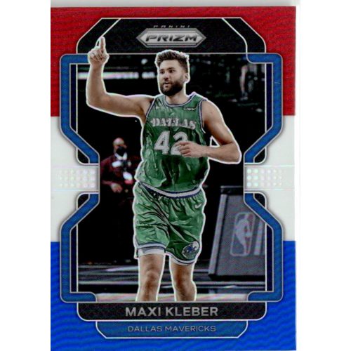 2021-22 Panini Prizm Red White and Blue Prizms #47 Maxi Kleber