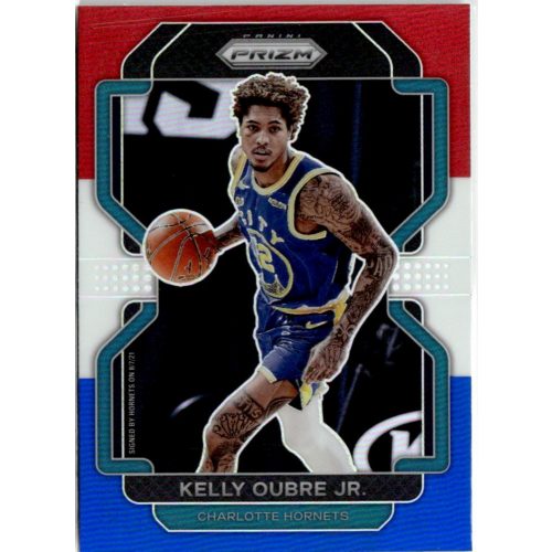 2021-22 Panini Prizm Red White and Blue Prizms #103 Kelly Oubre Jr.