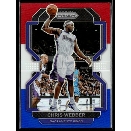 2021-22 Panini Prizm Red White and Blue Prizms #263 Chris Webber