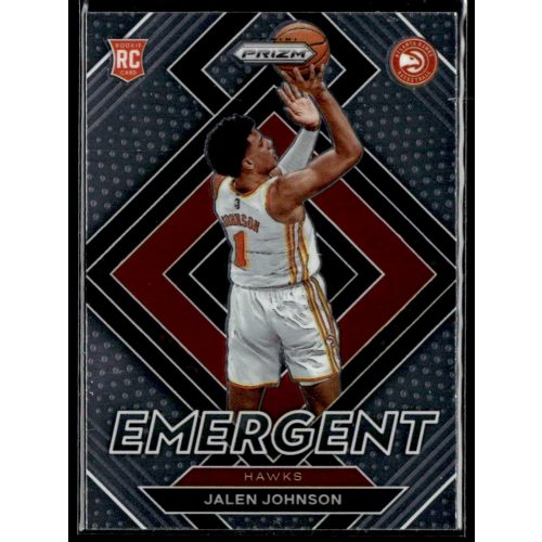 2021-22 Panini Prizm Emergent  #18 Jalen Johnson