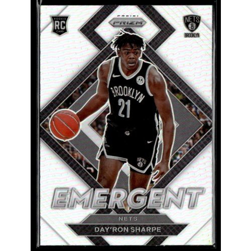 2021-22 Panini Prizm Emergent Silver Prizms #27 Day'Ron Sharpe