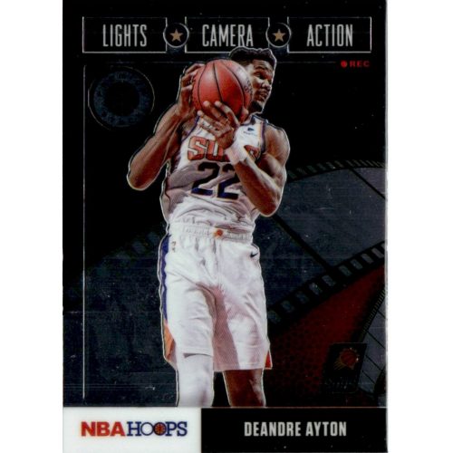 2019-20 Hoops Premium Stock Lights Camera Action #4 Deandre Ayton