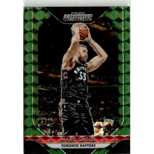 2018-19 Panini Prizm Mosaic Green #70 Marc Gasol