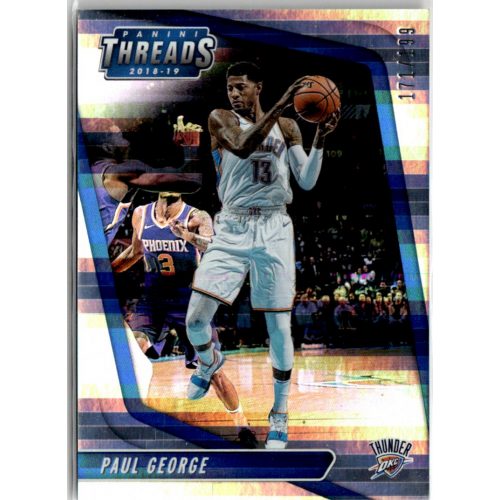 2018-19 Panini Threads Premium  #109 Paul George 171/199