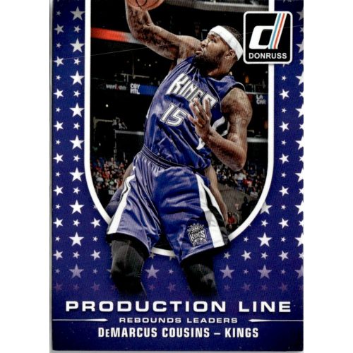 2014-15 Donruss Production Line Rebounds  #19 DeMarcus Cousins