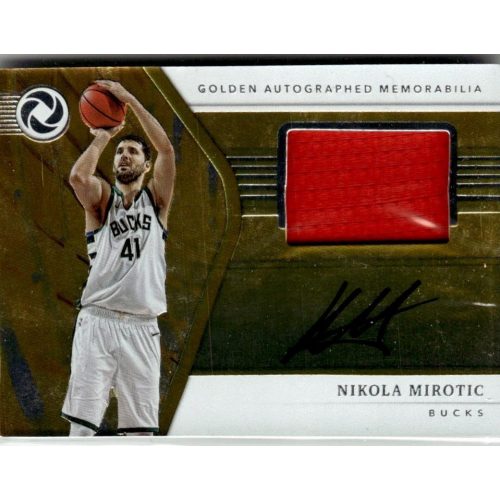 2018-19 Panini Opulence Golden Autographed Memorabilia  #GA-NMT Nikola Mirotic 43/79