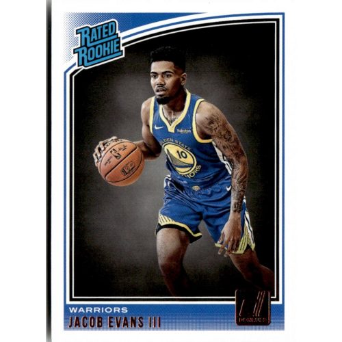 2018-19 Donruss  #178 Jacob Evans III