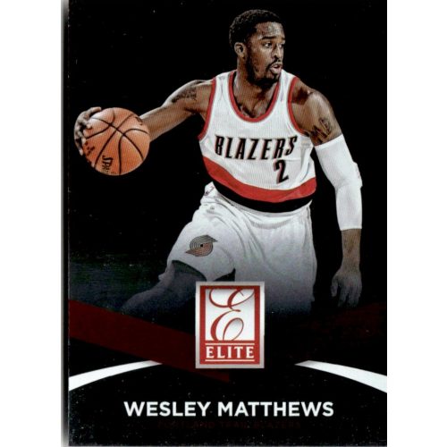 2014-15 Elite  #3 Wesley Matthews