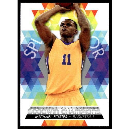 2022-23 Upper Deck Goodwin Champions Splash of Color #142 Michael Foster