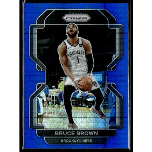 2021-23 Panini Prizm Blue Hyper #230 Bruce Brown