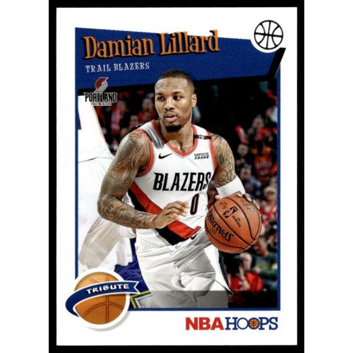 2019-20 Hoops  #291 Damian Lillard