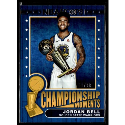 2018-19 Hoops Championship Moments #86 Jordan Bell 51/99