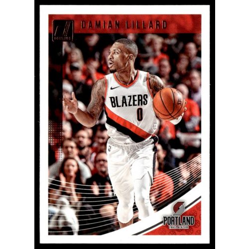 2018-19 Donruss  #1 Damian Lillard