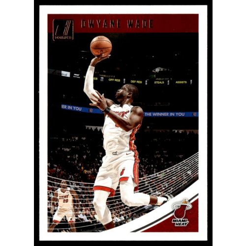 2018-19 Donruss  #15 Dwyane Wade