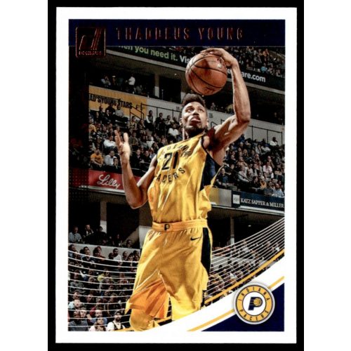 2018-19 Donruss  #132 Thaddeus Young