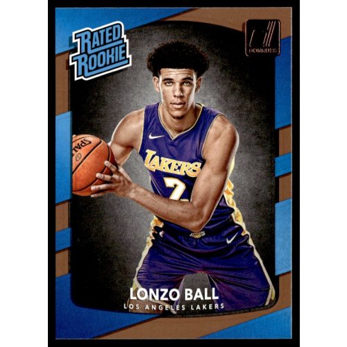 2017-18 Donruss  #199 Lonzo Ball