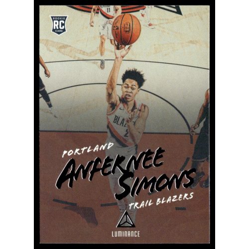 2018-19 Panini Chronicles Luminance #167 Anfernee Simons