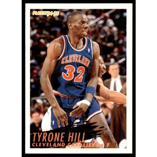 1994-95 Fleer  #40 Tyrone Hill