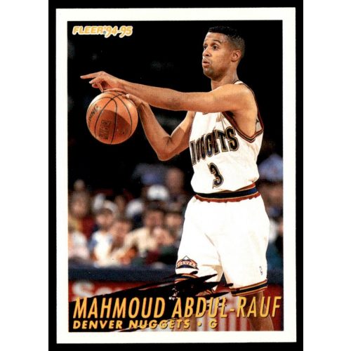 1994-95 Fleer  #56 Mahmoud Abdul-Rauf