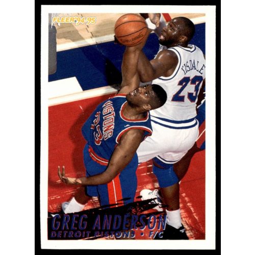 1994-95 Fleer  #64 Greg Anderson