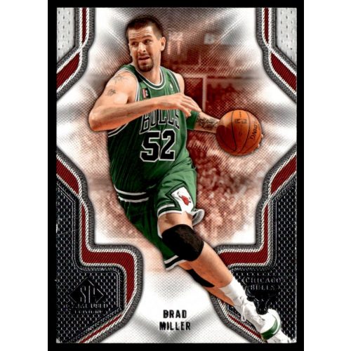 2009-10 SP Game Used  #14 Brad Miller