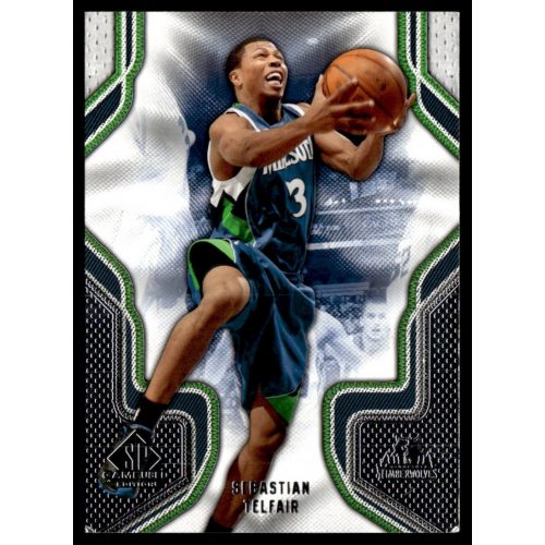 2009-10 SP Game Used  #86 Sebastian Telfair