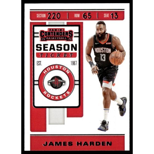 2019-20 Panini Contenders  #40 James Harden