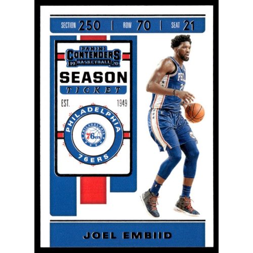 2019-20 Panini Contenders  #45 Joel Embiid