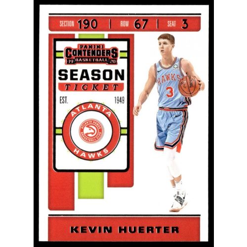 2019-20 Panini Contenders  #58 Kevin Huerter