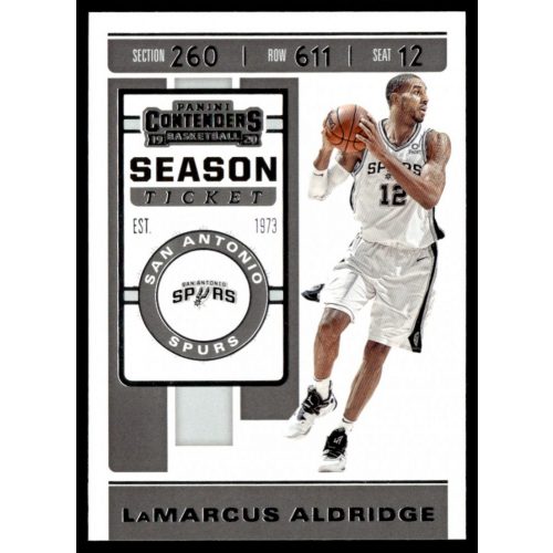 2019-20 Panini Contenders  #68 LaMarcus Aldridge