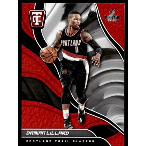 2017-18 Panini Totally Certified  #21 Damian Lillard