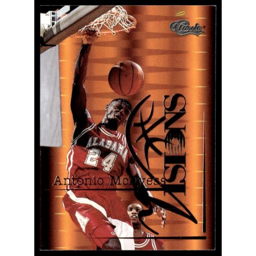 1995-96 Classic Visions  #2 Antonio McDyess