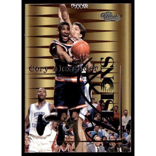 1995-96 Classic Visions  #27 Cory Alexander