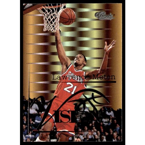 1995-96 Classic Visions  #34 Lawrence Moten