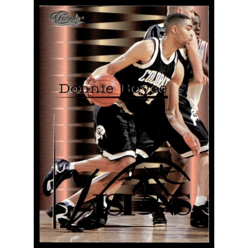 1995-96 Classic Visions  #40 Donnie Boyce