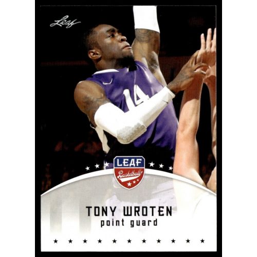 2012-13 Leaf  #TW1 Tony Wroten