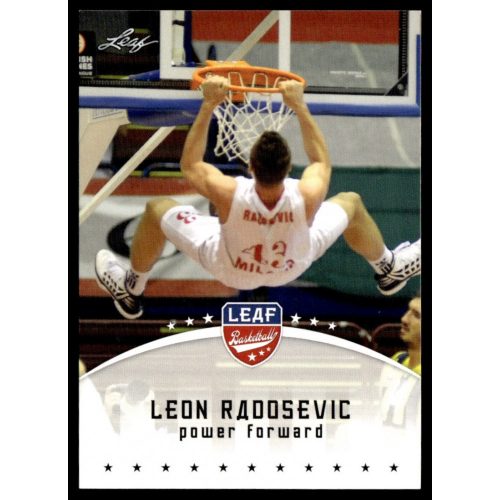 2012-13 Leaf  #LR1 Leon Radosevic