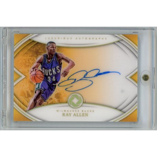 2018-19 Panini Opulence Luxurious Autographs #LA-RAL Ray Allen 30/49