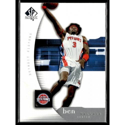 2005-06 SP Authentic  #22 Ben Wallace