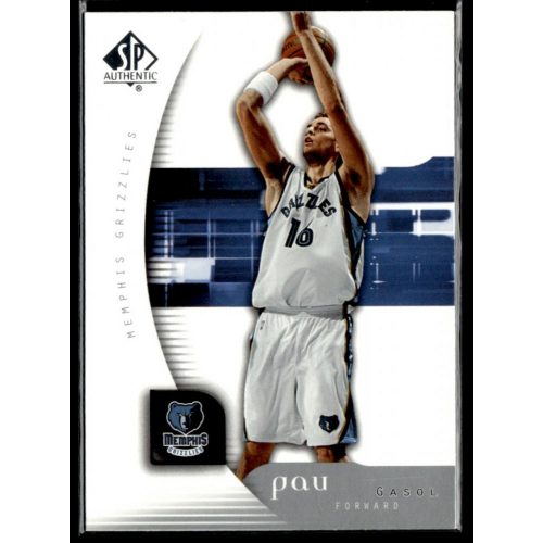 2005-06 SP Authentic  #41 Pau Gasol