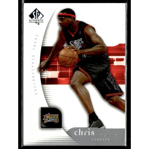 2005-06 SP Authentic  #66 Chris Webber