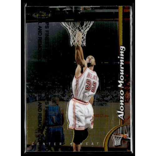 1998-00 Finest  #126 Alonzo Mourning