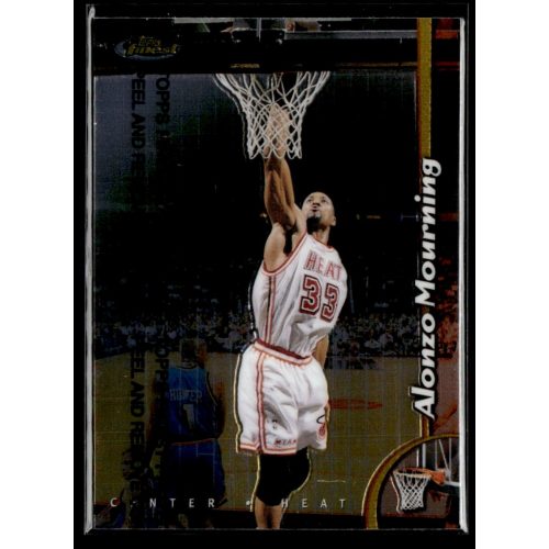 1998-00 Finest  #126 Alonzo Mourning