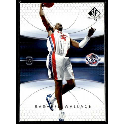 2005-06 SP Authentic  #24 Rasheed Wallace